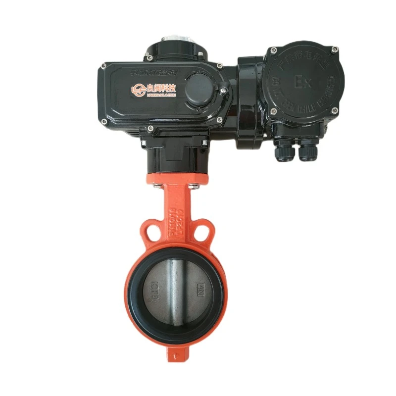 Electric wafer butterfly valve Electric wafer butterfly valve